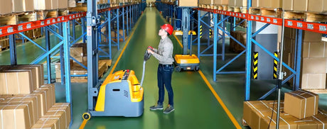 Tight Aisles and Low Clearance? Counterbalance Stackers Solve the Problem