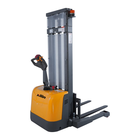 Straddle Walkie Stackers – Electric Pallet Stackers with Adjustable Legs