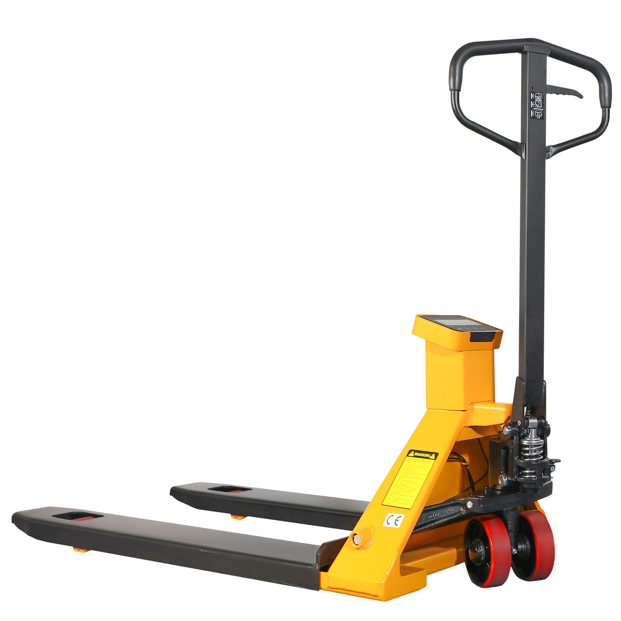 Manual Pallet Jack with Digital Scale – 5500 lbs Capacity, LCD Display, Rechargeable Battery | BFC25