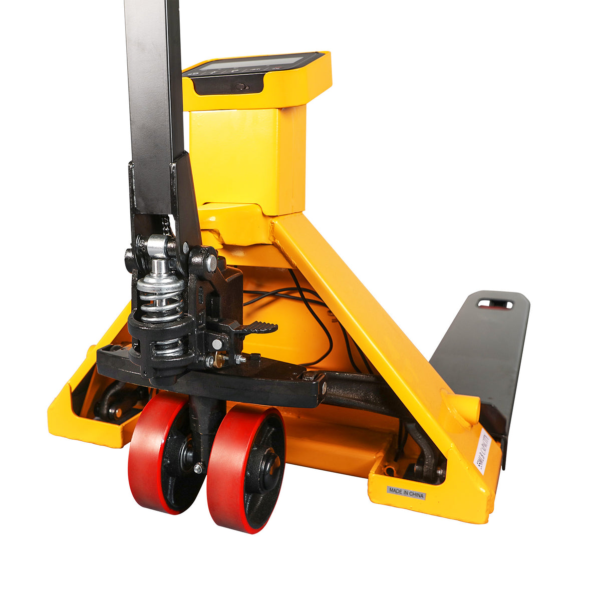 Manual Pallet Jack with Digital Scale – 5500 lbs Capacity, LCD Display, Rechargeable Battery | BFC25