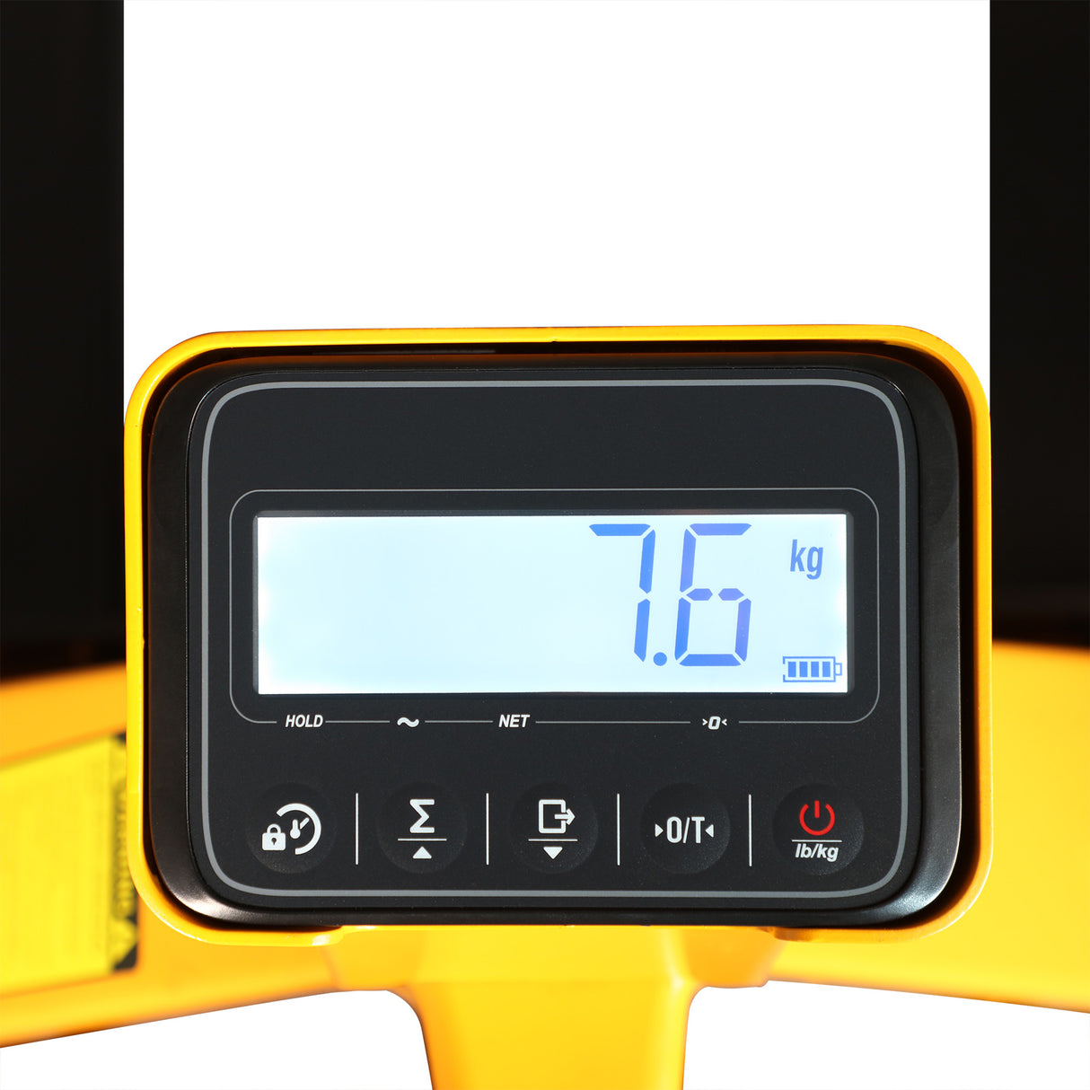 Manual Pallet Jack with Digital Scale – 5500 lbs Capacity, LCD Display, Rechargeable Battery | BFC25