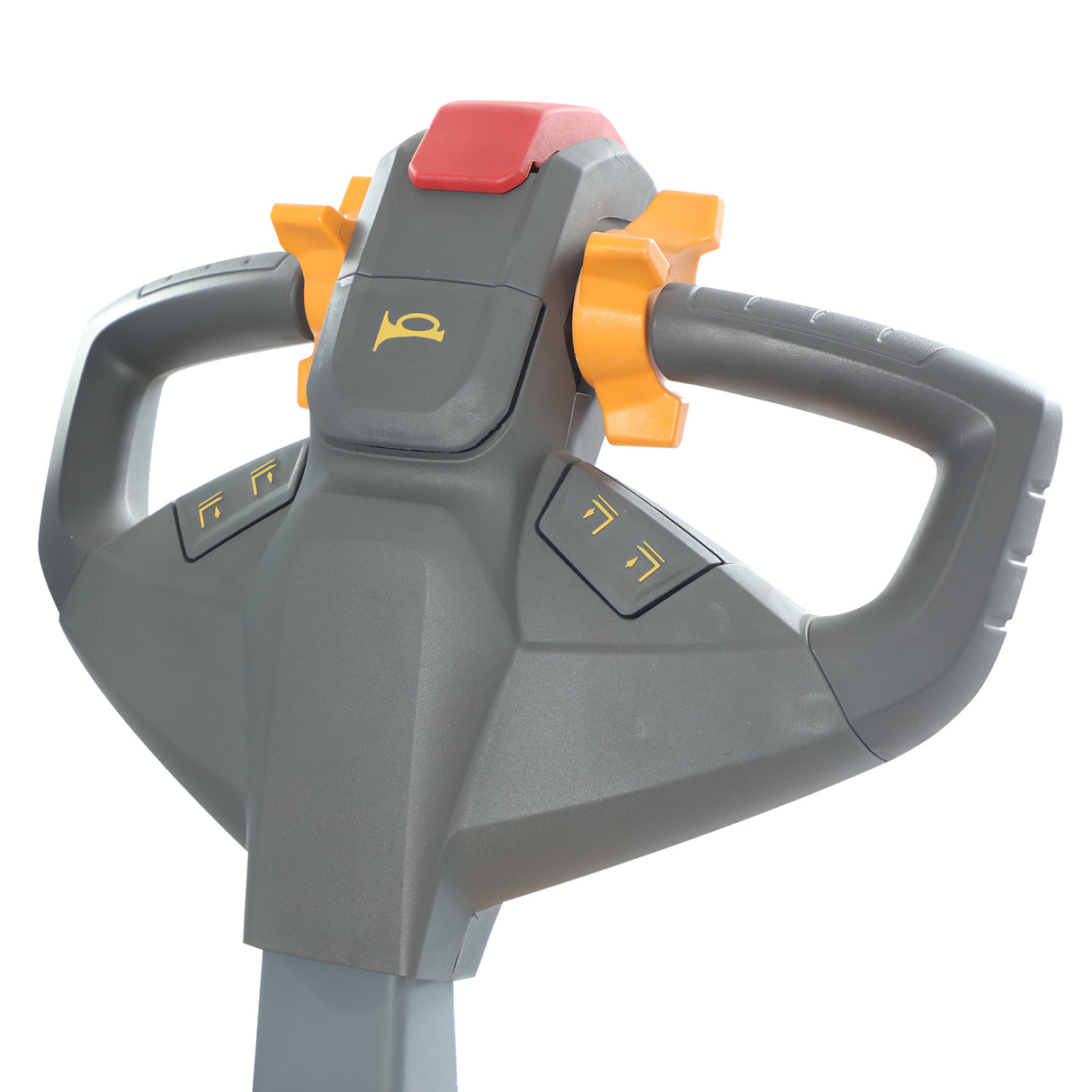 3300 lb Capacity 130" Lift Compact Electric Stacker Adjustable Forks | CTD15R-EN-130