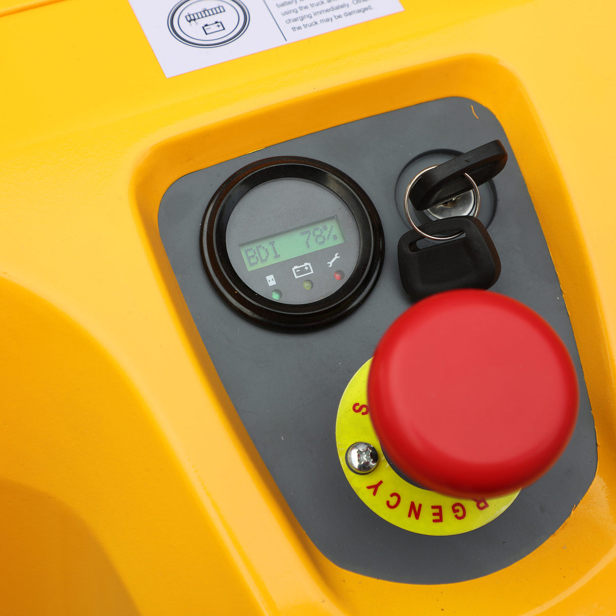 3300 lb Capacity 220" Lift High-Reach Electric Stacker Adjustable Forks | CTDR15-III-220