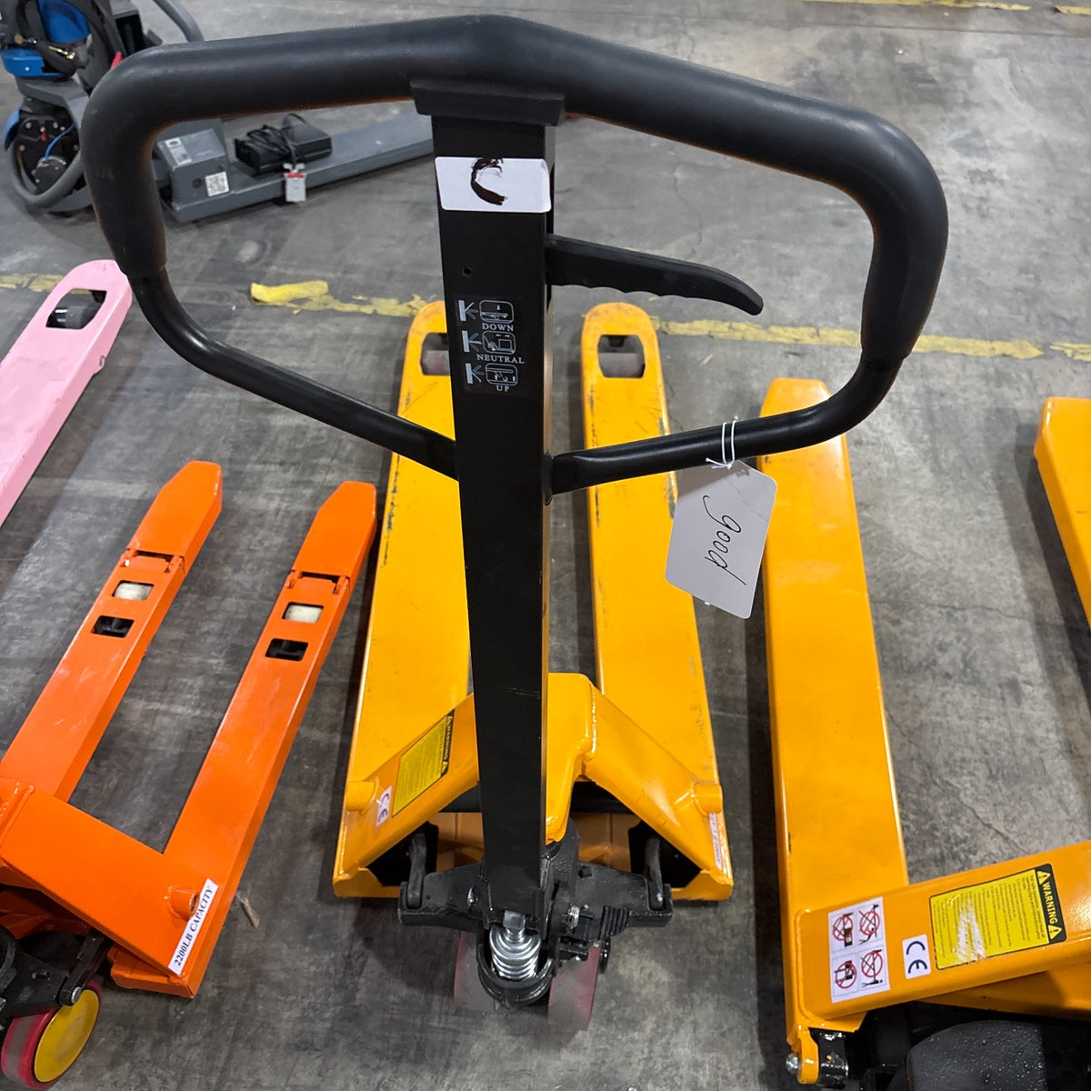 Pre-owned BF-III-1 Hydraulic Pallet Jack 5500 lbs Capacity 48"Lx21"W Fork