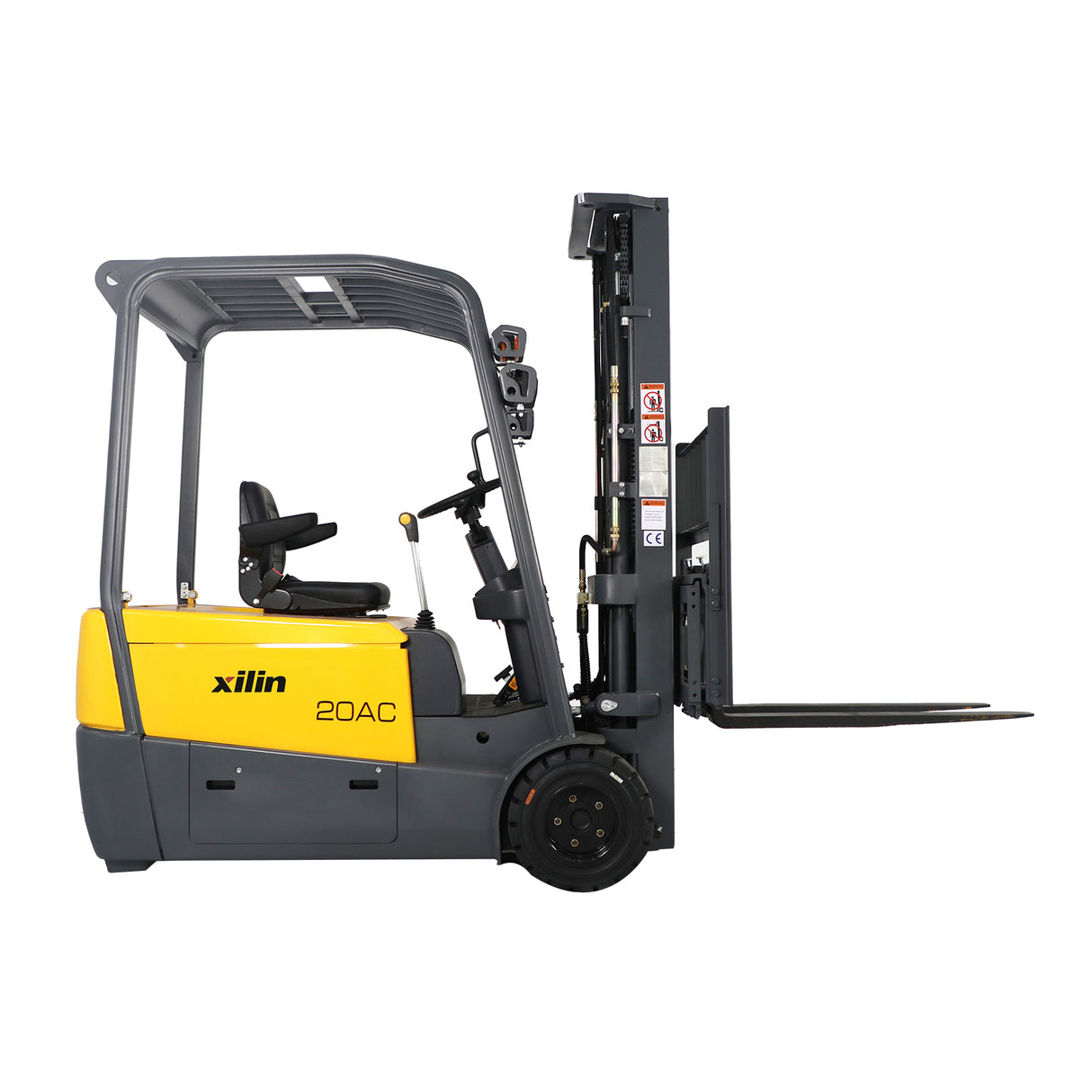 4,400 lbs, 189" Lift, 48V Lithium Electric Forklift CPD20SA-20-Li-189