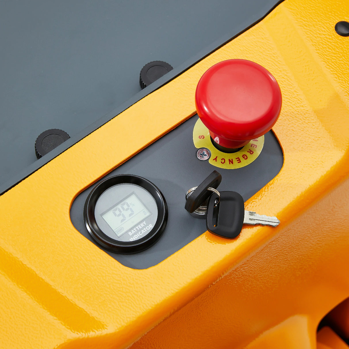 4,400 lb Electric Pallet Jack – Maintenance-Free Drive, Dual Lift, 48" x 27" | Xilin CBD20KD