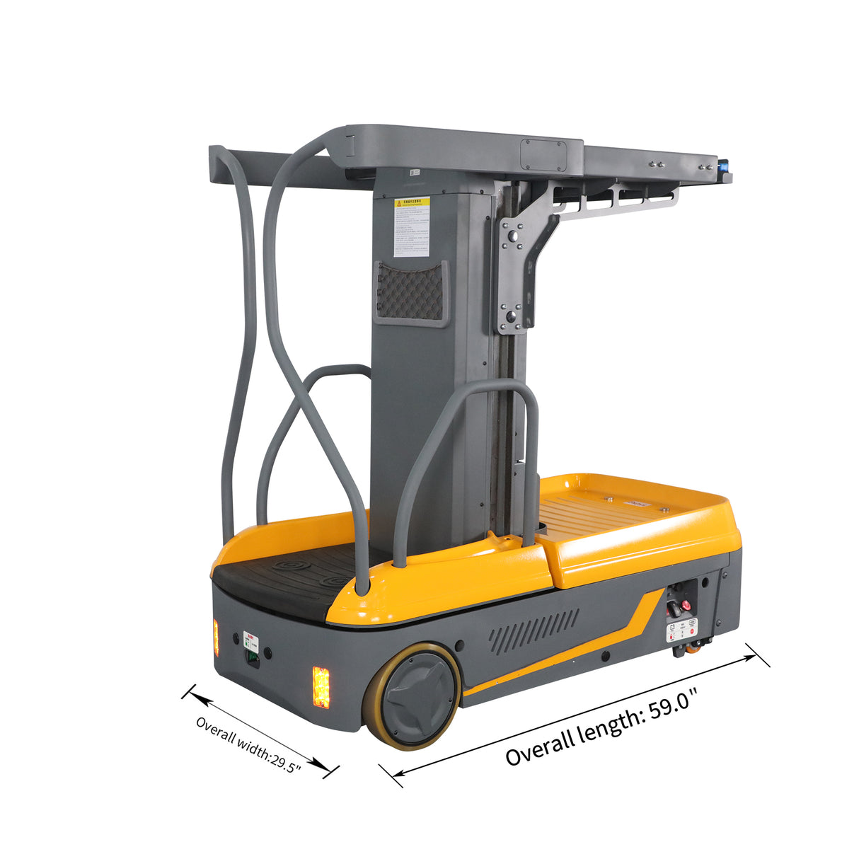 Xilin Work Assist Vchicle 118” Fully Electric Mini Order Picker 330 lbs OPSM-II