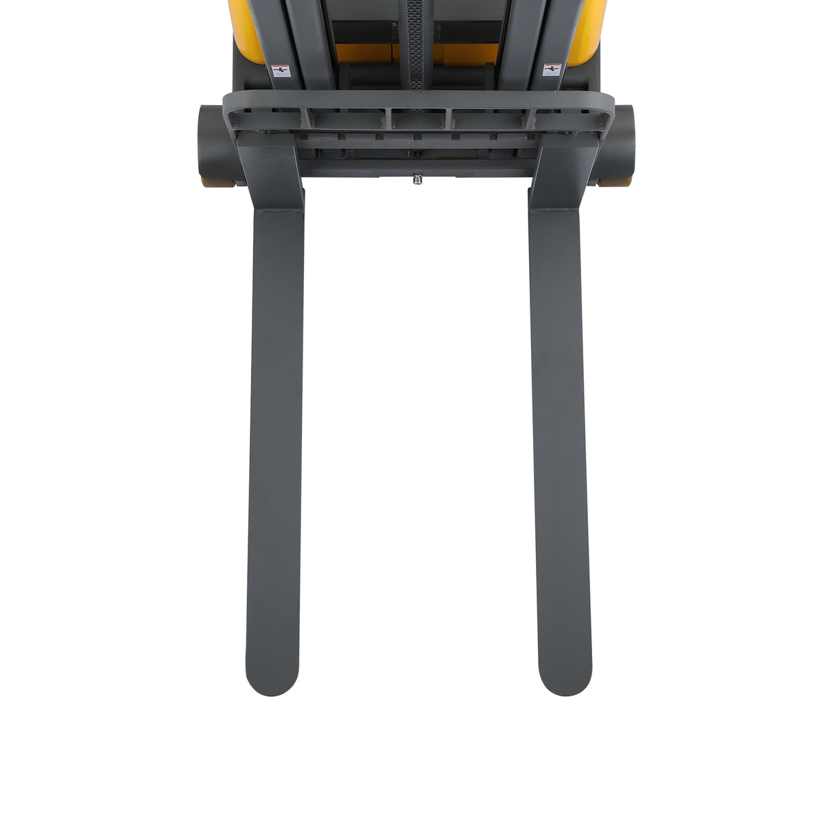 1200 lb Capacity 118" Lift Compact Counterbalanced Electric Stacker Adjustable Forks | CPD05W-118