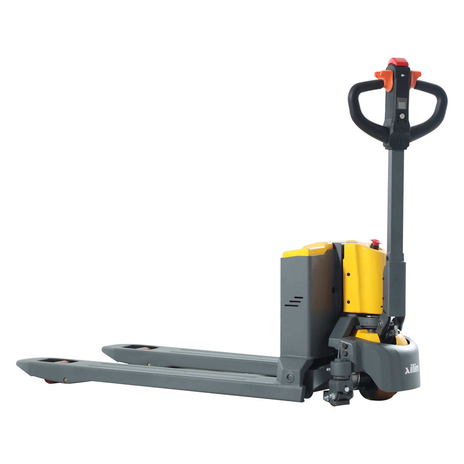 4,400 lb Electric Pallet Jack – Smart Handle with LCD Screen, Turtle Mode, Secure Key | Xilin CBD20W-II Li