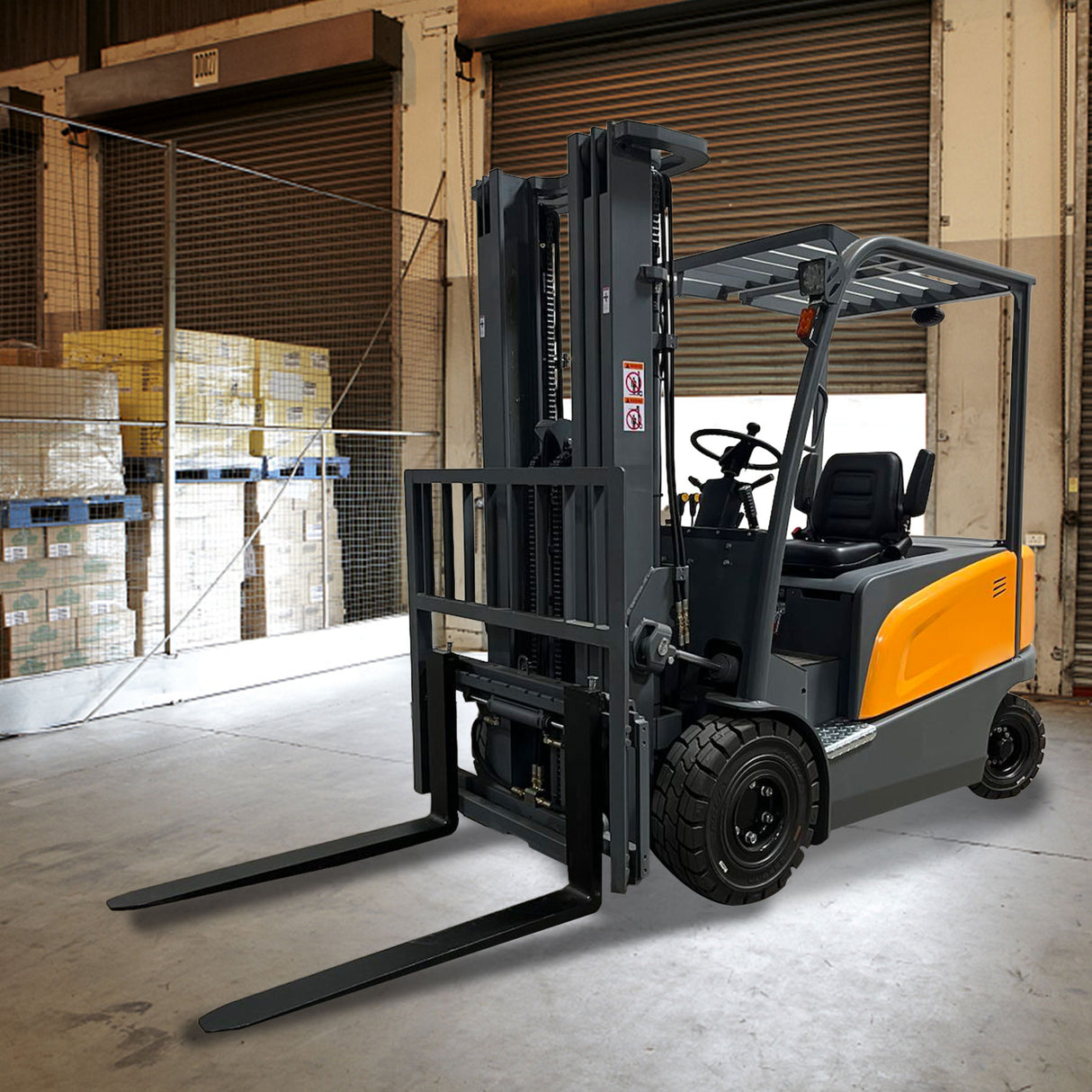 6600 lbs Max 197” Lead Acid Battery Electric Forklift FB30R-197