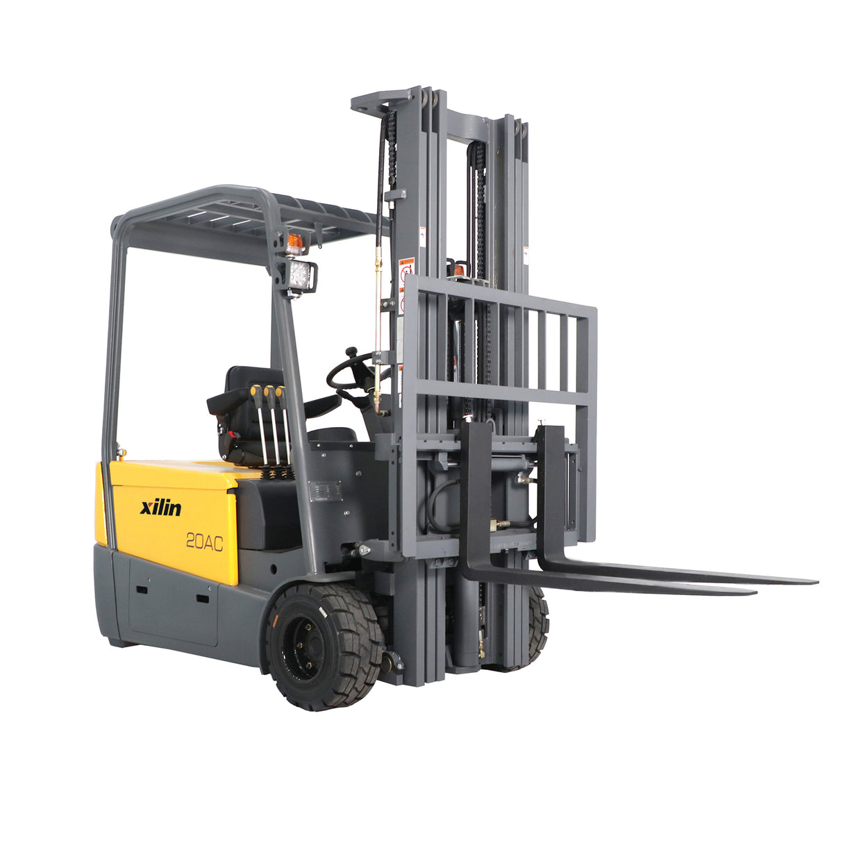 4,400 lbs, 189" Lift, 48V Lithium Electric Forklift CPD20SA-20-Li-189