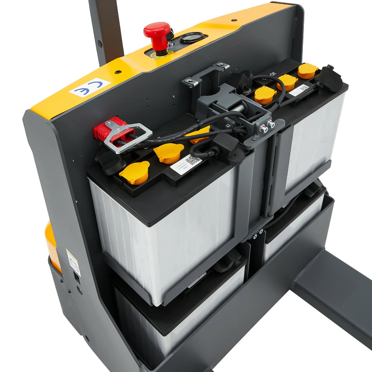4,400 lb Electric Pallet Jack – Maintenance-Free Drive, Dual Lift, 48" x 27" | Xilin CBD20KD