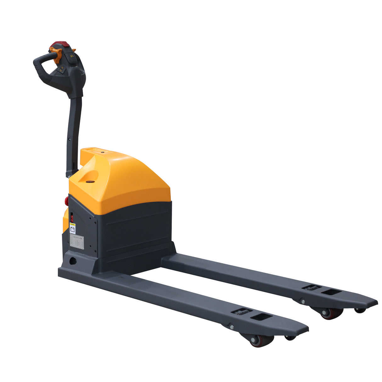 Pre-owned CBD20WE-19- 4,400 lb Electric Pallet Jack – Long Runtime Lithium Battery, Turtle Mode, 48"x27" Forks