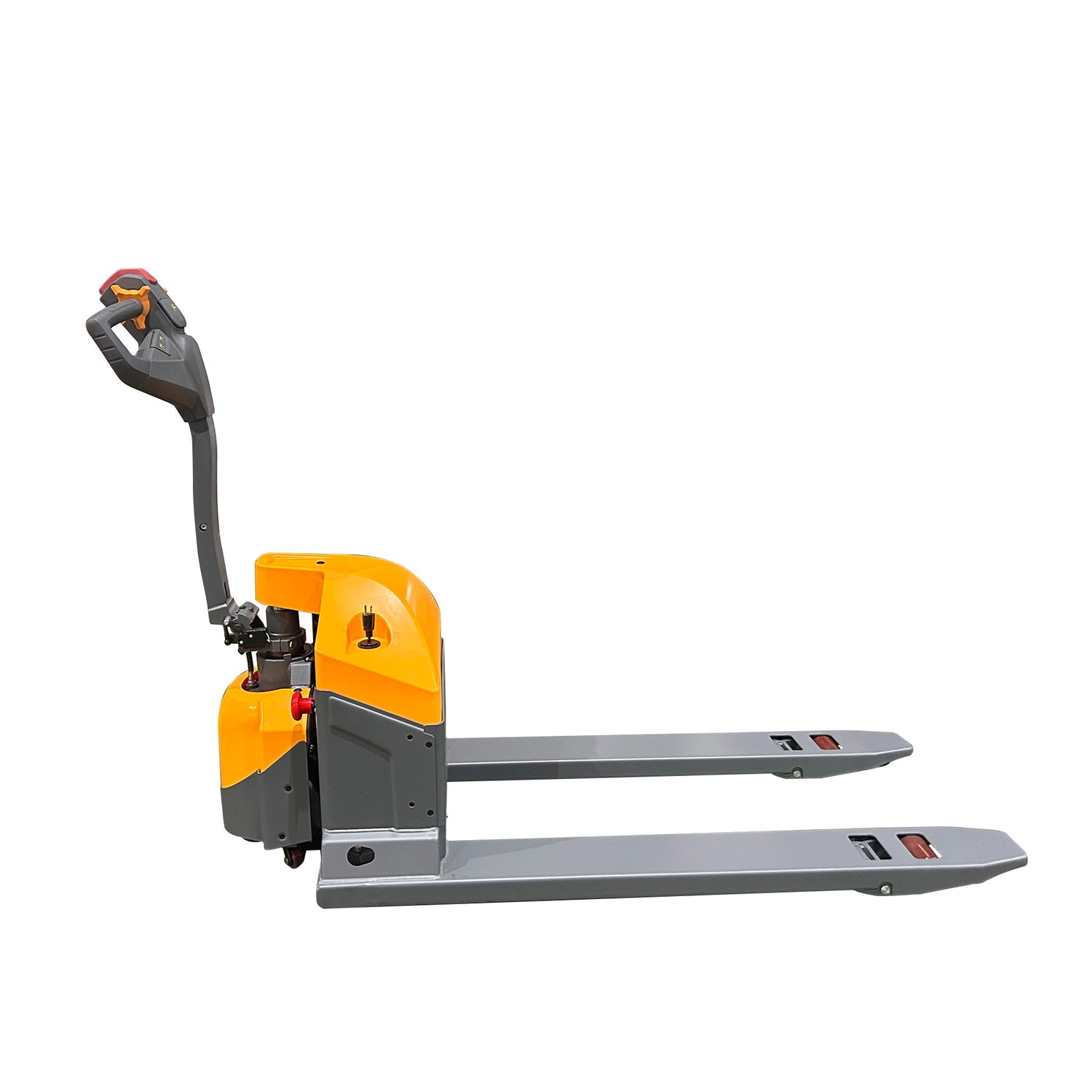 4,400 lb Electric Pallet Jack – Long Runtime, Turtle Mode, 48" x 27" Forks | Xilin CBD20WE-19