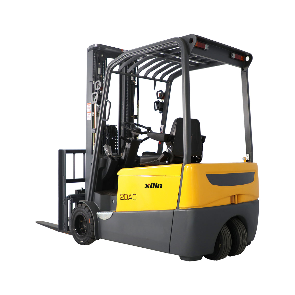 4,400 lbs, 189" Lift, 48V Lithium Electric Forklift CPD20SA-20-Li-189