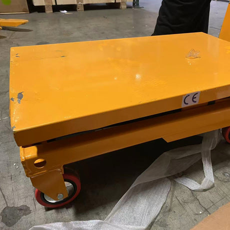 Pre-owned SPS350  Double Scissor Lift Table 770lbs Cap, 37.4" lifting height
