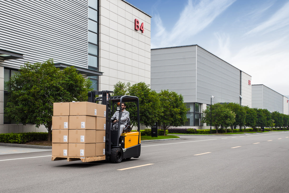 4,400 lbs, 189" Lift, 48V Lithium Electric Forklift CPD20SA-20-Li-189