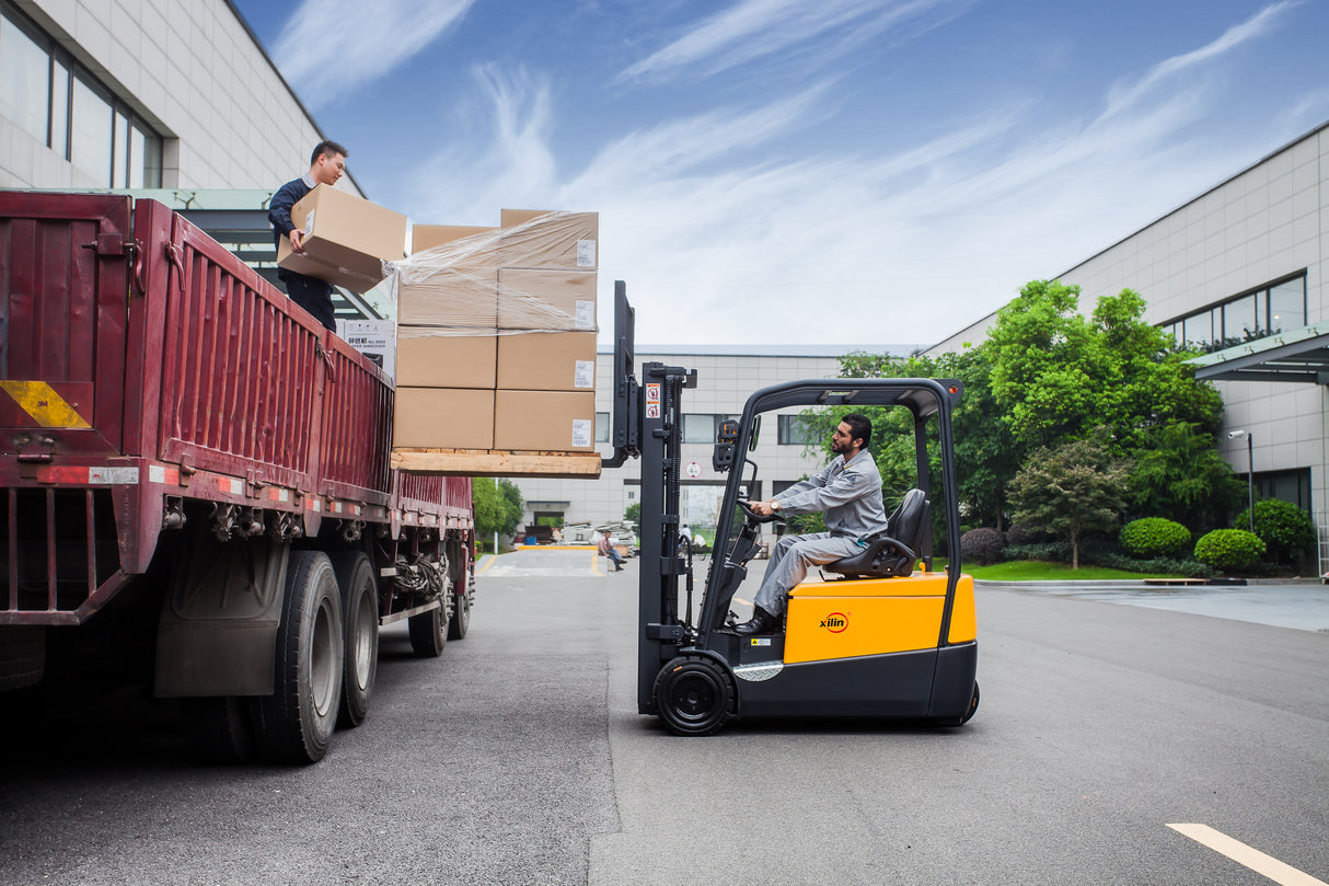 4,400 lbs, 189" Lift, 48V Lithium Electric Forklift CPD20SA-20-Li-189