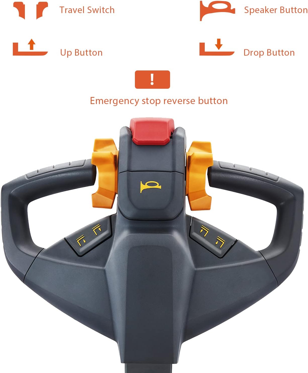 3,300 lb Electric Pallet Jack – Long Runtime Lithium Battery, Turtle Mode, 48"x27" Forks | Xilin CBD15WE-19