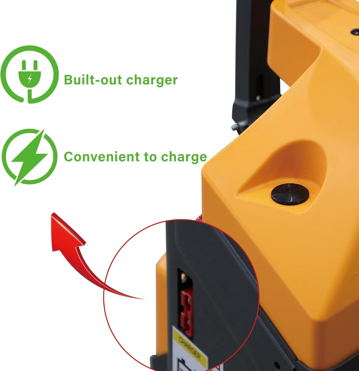 3,300 lb Electric Pallet Jack – Long Runtime Lithium Battery, Turtle Mode, 48"x27" Forks | Xilin CBD15WE-19