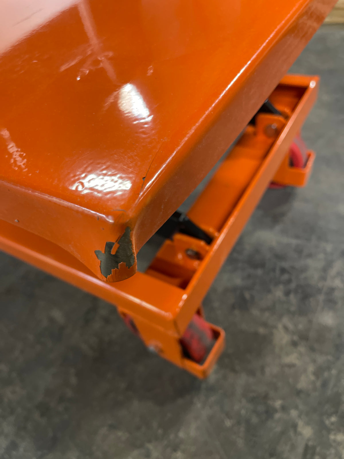 Pre-owned Regular Used SP150E-O Single Scissor Lift Table 330 lbs Cap, 20.2" lifting height-240702660 Only Pick Up