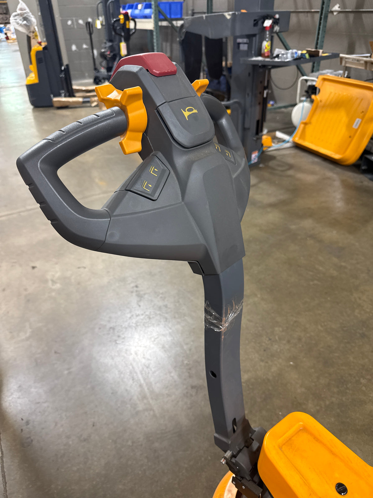 Pre-owned Premium Used CBD20WE-19BC - 4,400 lb Electric Pallet Jack – Long Runtime Lithium Battery, Turtle Mode, 48"x27" Forks-240804467