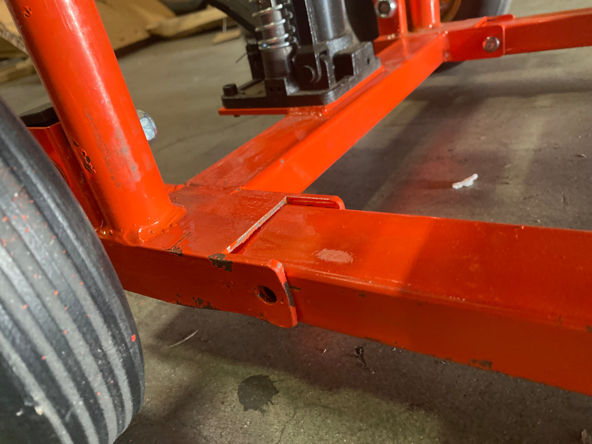 Pre-owned Premium Used HSP440-O–440lbs Manual Pallet Stacker 440 lbs Capacity 35.8" Lift Fixed Legs-250010165 Only Pick Up