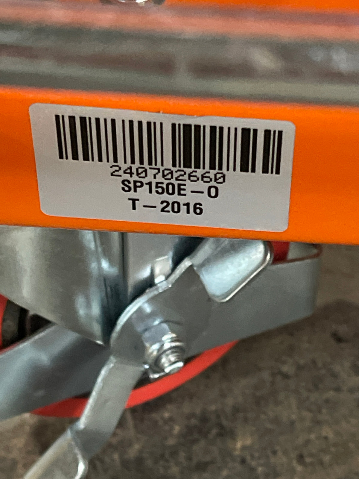 Pre-owned Regular Used SP150E-O Single Scissor Lift Table 330 lbs Cap, 20.2" lifting height-240702660 Only Pick Up