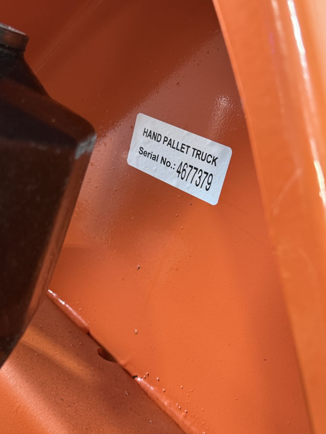 Pre-owned Premium Used JF-685-O 2,200 lb High-Lift Hydraulic Pallet Jack – Wide Forks, 45" x 27"-4677379