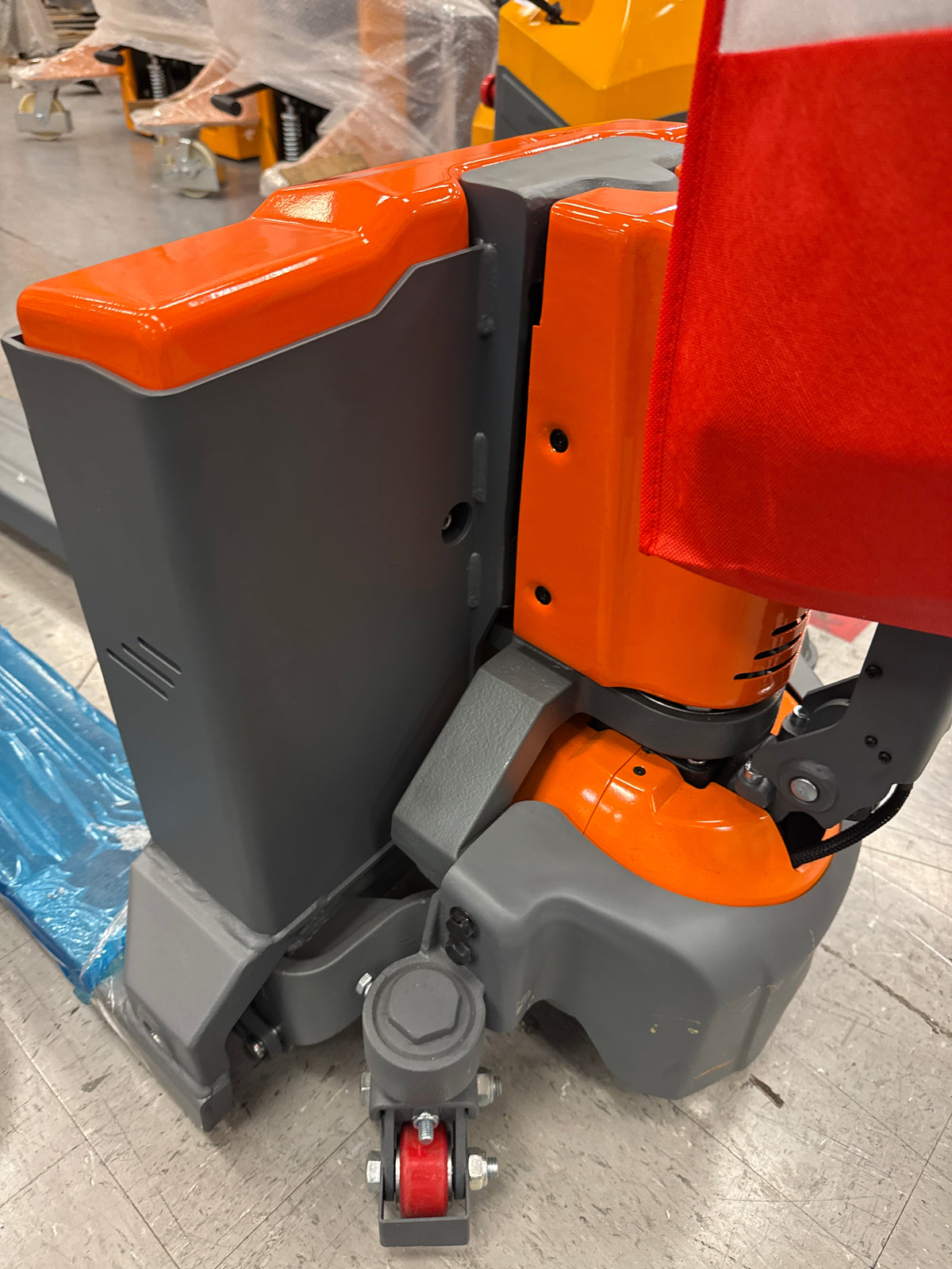 Pre-owned Open Box CBD15W-II-Li-O-II 3,300 lb Electric Pallet Jack, Compact Lithium Model, 48"x27" Forks-250023373