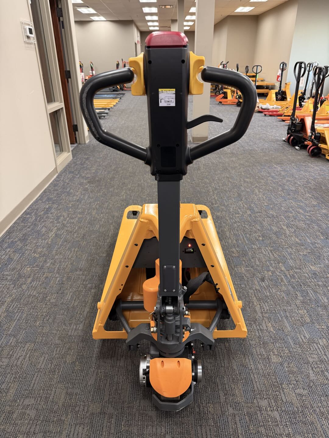 Pre-owned Premium Used CBD15-NEW- 3,300 lb Electric Pallet Jack – Lithium Battery, 48"x27" Forks-260003367