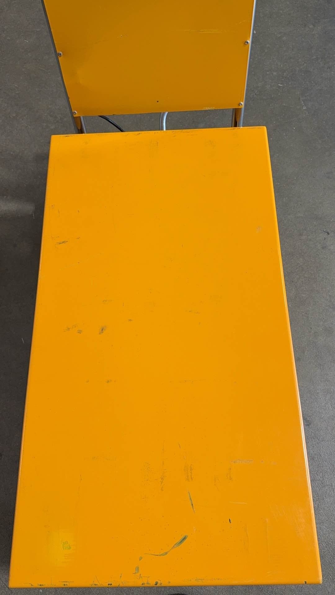 Pre-owned Regular Used SPS350 Double Scissor Lift Table 770 lbs Cap, 37.4" lifting height-230121