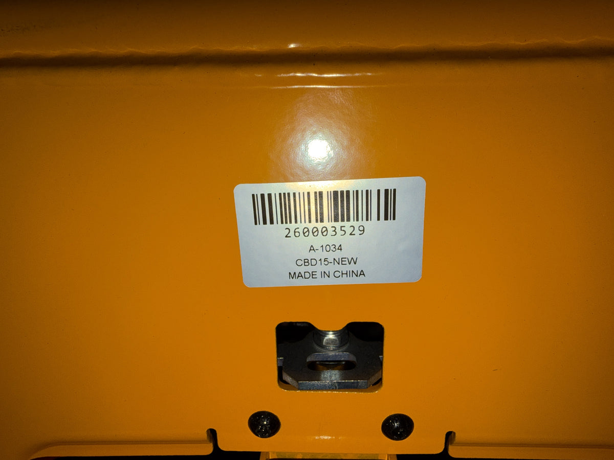 Pre-owned Open Box CBD15-NEW 3,300 lb Electric Pallet Jack, Compact Lithium Model, 48"x27" Forks-260003529