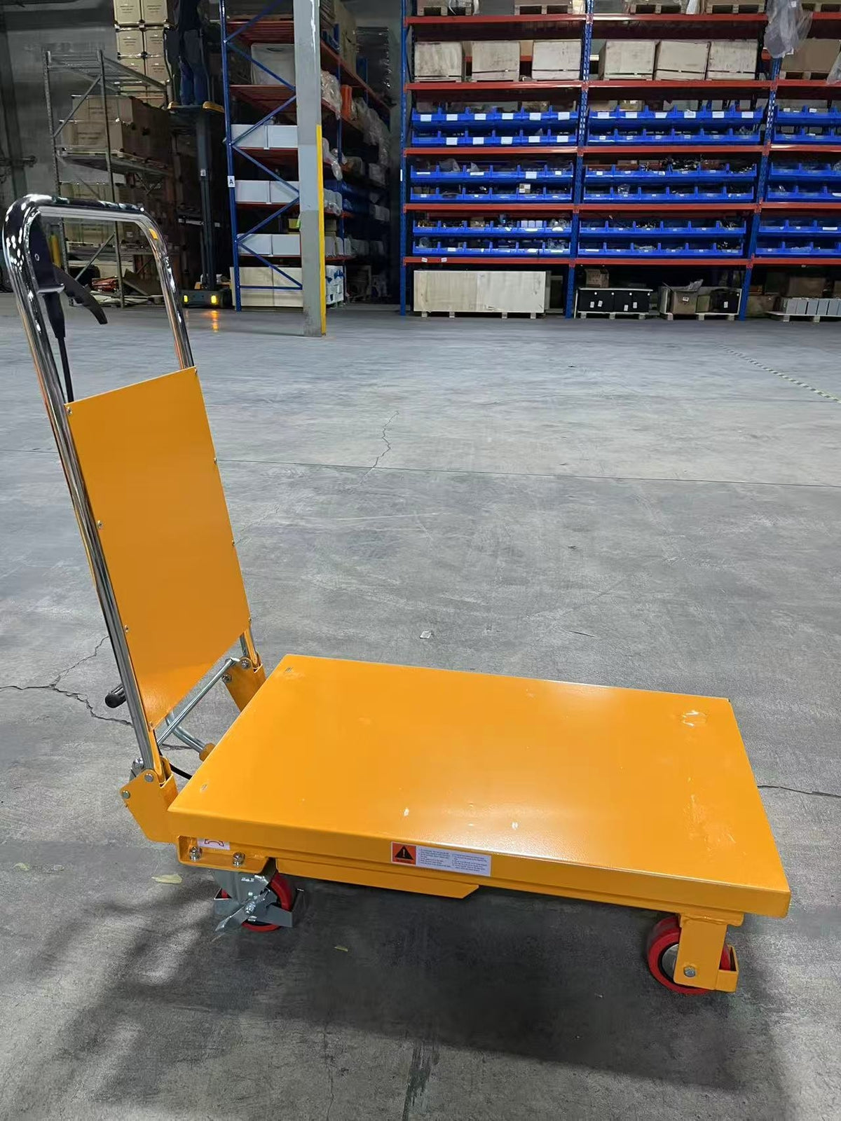 Pre-owned Premium Used SP150E Single Scissor Lift Table 330lbs Cap, 29" lifting height-318333 Only Pick-Up
