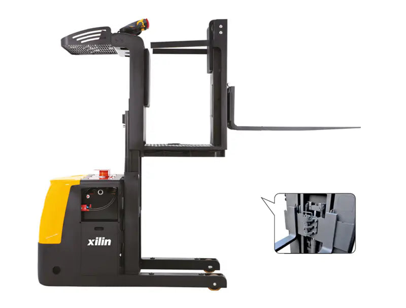 Electric Low Level Order Picker – 2200 lb Capacity, 48" Forks, 1.2 m Platform Lift, AC Drive, EPS Steering