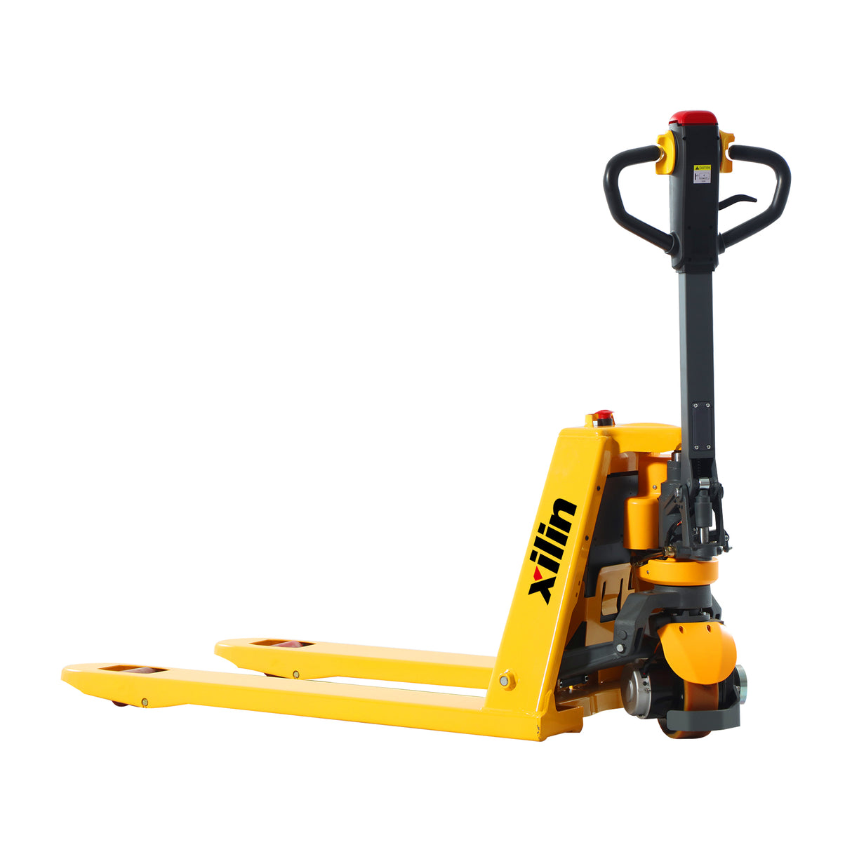 3,300 lb Electric Pallet Jack – Compact, Turtle Mode, 48" x 27" Forks | Xilin CBD15