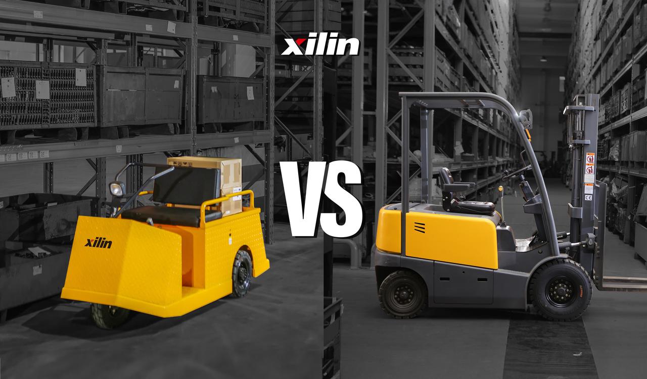 Electric Tow Tractor vs. Forklift: Which One is Right for You?