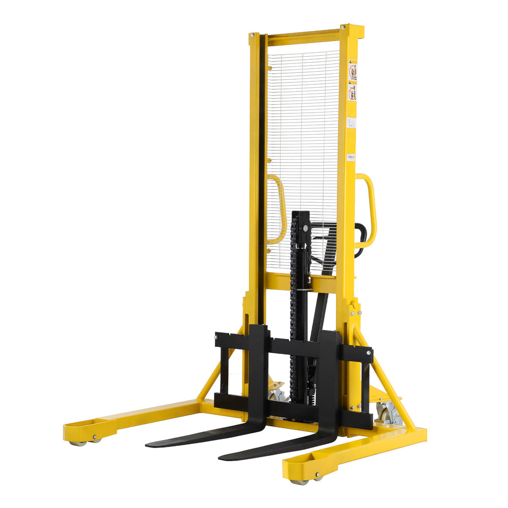Straddle Leg Manual Stackers