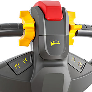 2200 lb Capacity 118" Lift Compact Counterbalanced Electric Stacker Adjustable Forks | CPD10W-118