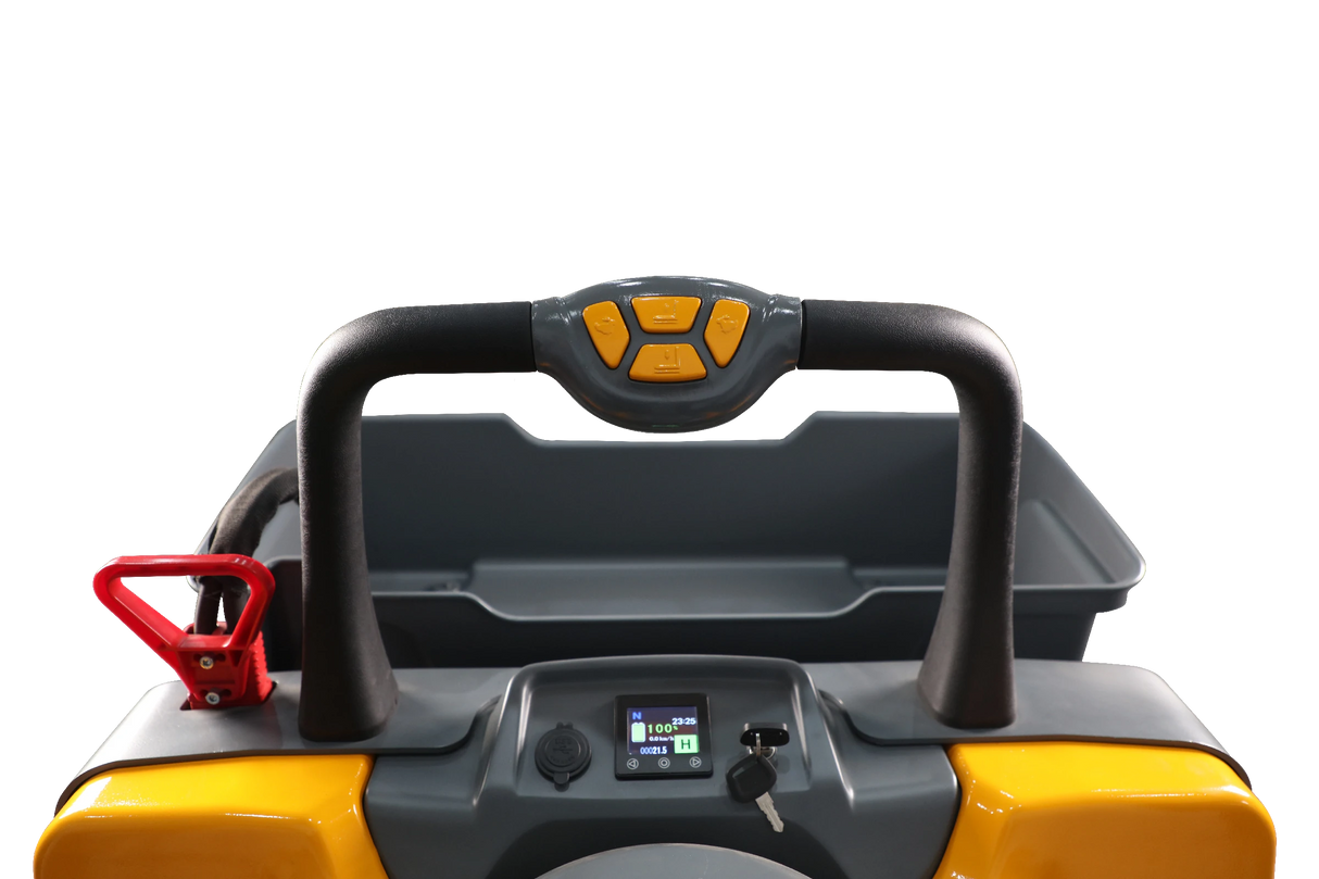 High-Capacity Electric Pallet Jack – 8,000 lbs, 24V/400Ah Battery, Ride-On with EPS Steering | CBD40T