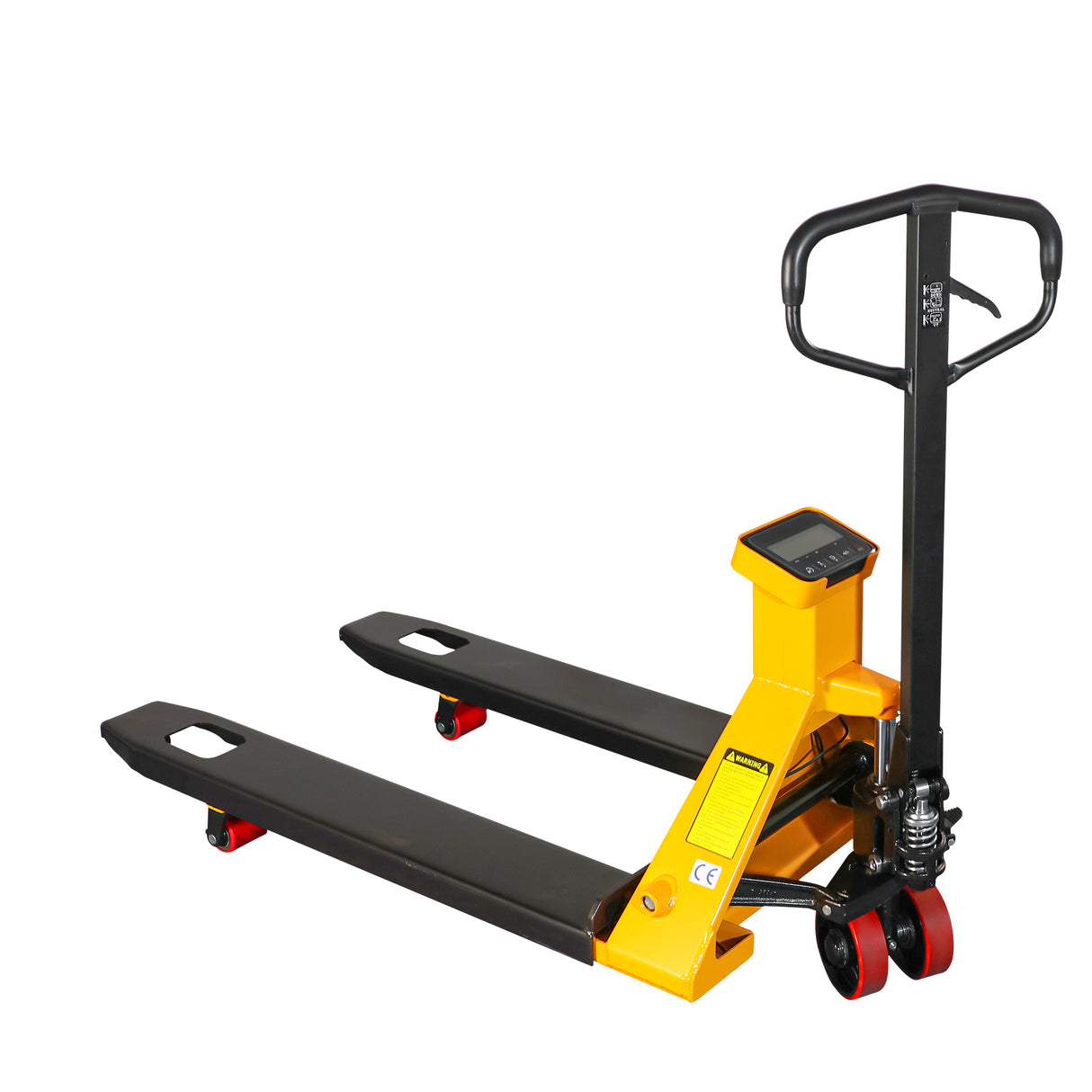 Manual Pallet Jack with Digital Scale – 5500 lbs Capacity, LCD Display, Rechargeable Battery | BFC25