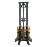 Pre-owned CPD15W-II-118 – 3,300 lb Counterbalance Electric Stacker, 118" Lift Height, Adjustable Forks