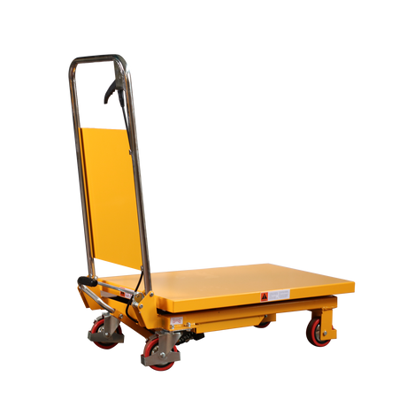 Single Scissor Lift Table 330lbs Cap, 20.2" lifting height SP150E