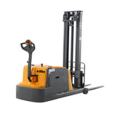 Pre-owned CPD15W-II-118 – 3,300 lb Counterbalance Electric Stacker, 118" Lift Height, Adjustable Forks