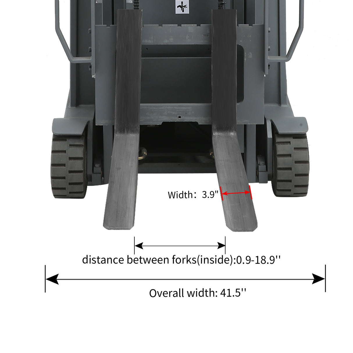 CPD15SE-Li-189  Electric Forklift – 3,300 lbs Capacity, 189" Lift, Lithium Battery