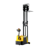 2204lbs 118’ Counterbalanced Electric lift Stacker With Adj Forks CPD10W-118 - Counterbalanced Stacker