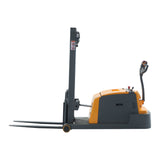 Pre-owned CPD15W-II-118 – 3,300 lb Counterbalance Electric Stacker, 118" Lift Height, Adjustable Forks