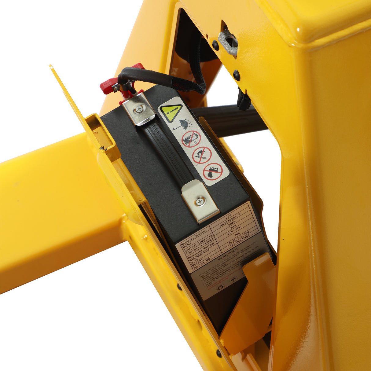 Electric Pallet Jack 3,300lbs, 24V/20Ah Battery, 48"x27" | CBD15
