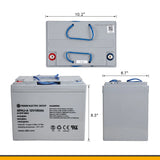 12V/100Ah GEL Battery for Xilin CBD20WE-19