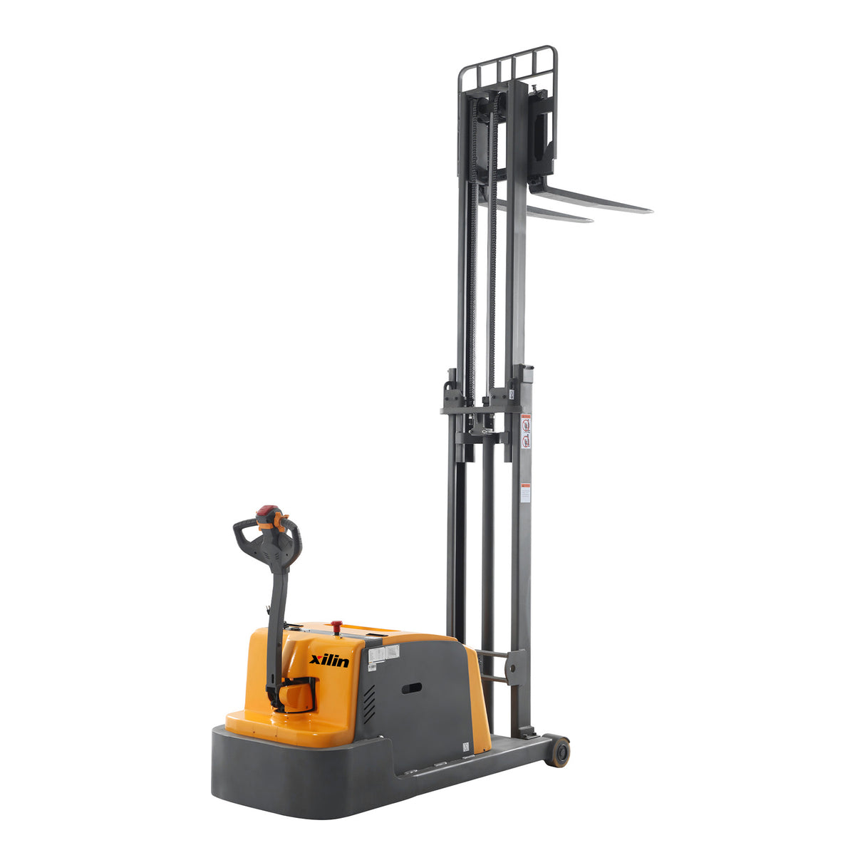 Pre-owned CPD15W-II-118 – 3,300 lb Counterbalance Electric Stacker, 118" Lift Height, Adjustable Forks